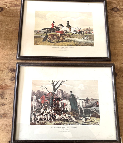 Pair herring fox hunting - f,