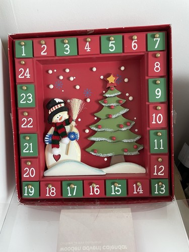 Vintage matalan wooden advent - matalan,