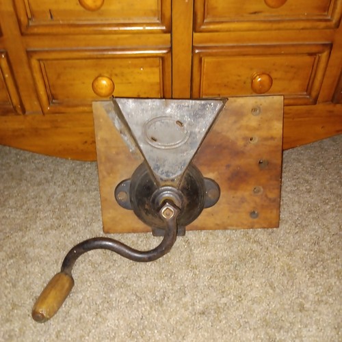Antique 1800s coffee grinder - antique,