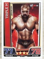 WWE TRIPLE H 2K14 TOPPS SLAM