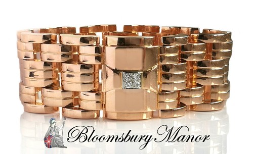 Bucherer tank bracelet - tank, 1940s
