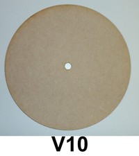 8 X WOODEN CLOCK FACE 150MM (15CM) LASER CUT BLANK MDF FOR CRAFT EMBELLISHMENTS