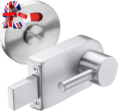 Disabled toilet door lock with - lock,