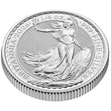GREAT BRITAIN 50 Pence Silver 1/4 Ounce Britannia 2026