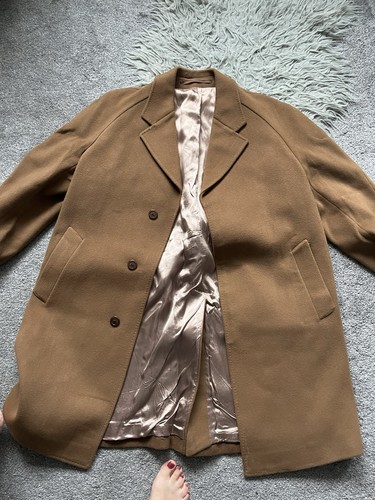Crombie brown overcoat - brown,