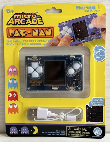 Pac man micro - arcade, handheld