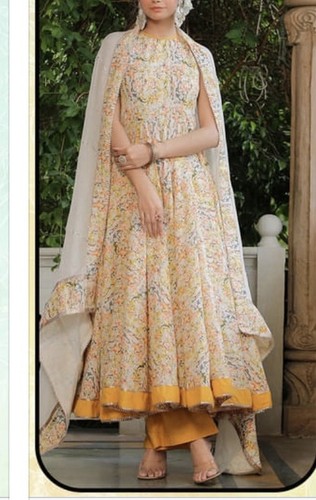 Anarkali salwar suit set - anarkali,