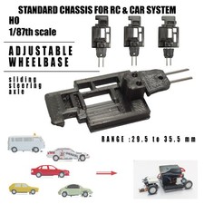 1/87 CAR LONG STANDARD CONVERSION CHASSIS for ""Faller"" CAR SYSTEM MOTION RC HO