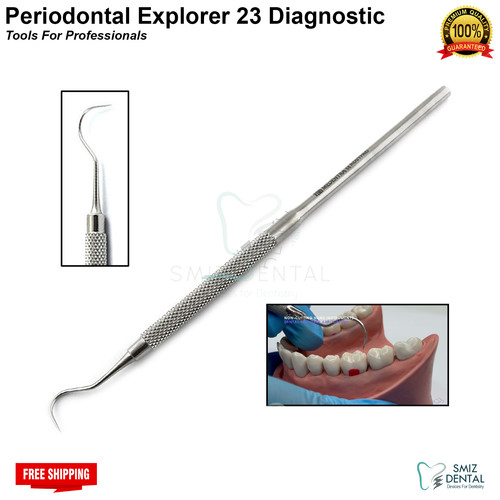 Dental probe explorer - dental, hook