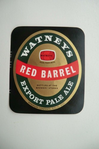 Mint watneys red barrel export - watneys,