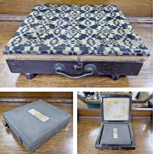 Antique victorian upholstered - antique,