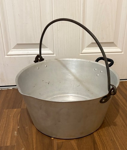 Large vintage aluminium - large, maslin