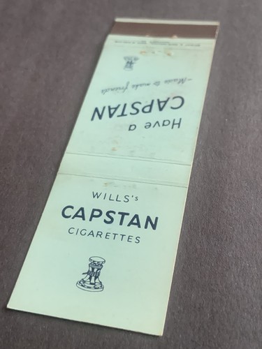 Vintage matchbook will s - matchbook:, “will’s