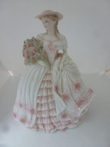 Coalport rose four flowers - coalport,