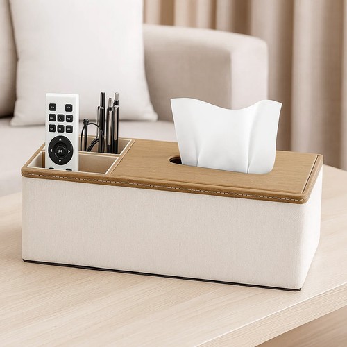 Tissue box with remote - tissue,