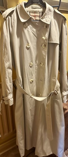 Vtg burberrys beige - vtg, belted