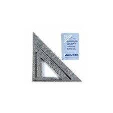 Swanson 25cm Metric Speed Roofing Rafter Angle Square WITH Blue Instruction Book