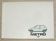 AUSTIN METRO LE Car Sales Brochure 1983 DUTCH TEXT #EO 141