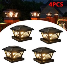 Solar Powered LED Deck Post
