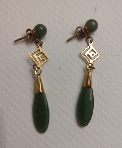 Vintage jade and yellow - jade, 14