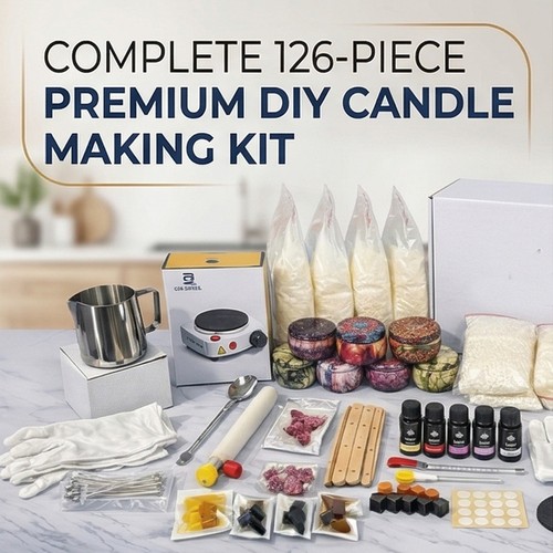 Candle making kit - kit, tools