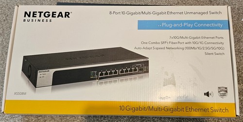 Netgear prosafe xs508m port - xs508m, 8-port