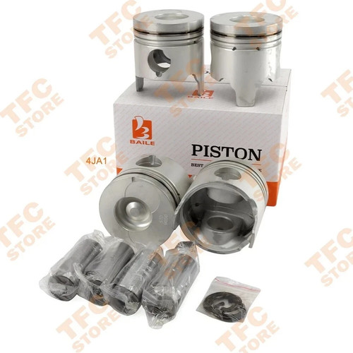 4pcs 4ja1 piston kit std - 4ja1, for