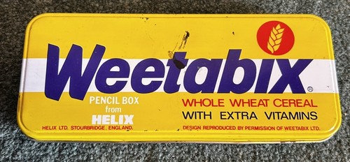 Weetabix helix pencil - box, tin