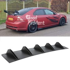 For Ford Mondeo MK3 MK4 Rear Bumper Spoiler Lip Splitter Diffuser Shark 10 Fins