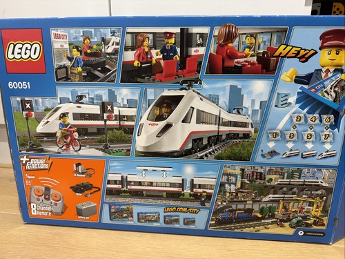 Lego city 60051 high speed - lego, high-speed