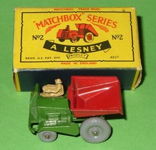 Matchbox / 2 Muir Hill Dumper Truck in Type C Box