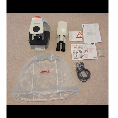 Leica dm500 microscope - leica, rh