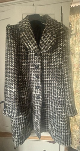 Hobbs tweed coat - tweed, 14