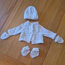 Beautiful Hand Knitted White