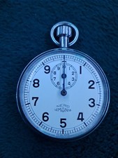 Nero Lemania Stopwatch