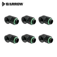 Barrow G1/4'' Male to Female 90 Degree Rotary Elbow Fitting for PC Water Cooling