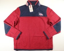 FAT FACE AIRLIE USA YOKE ZIP NECK COTTON PULLOVER SWEATSHIRT 977278 - MEN XL 2XL