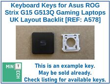 Keyboard Replacement Keys for ASUS ROG Strix G15 G513Q Gaming Laptops UK Backlit