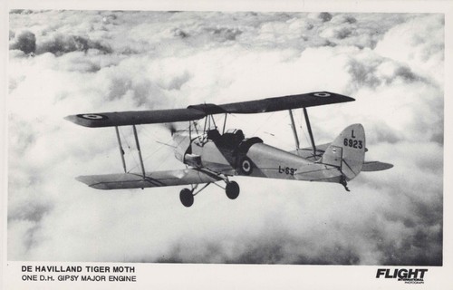 Havilland tiger moth real - de,