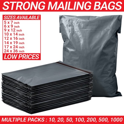 Grey strong mailing mixed - mixed, bags