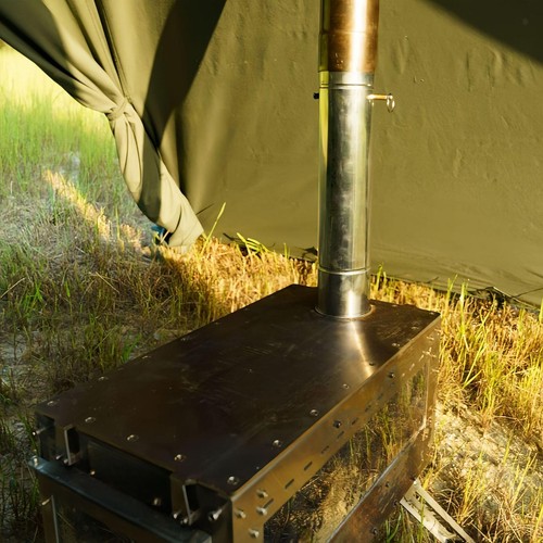Stovepipe with damper - with,