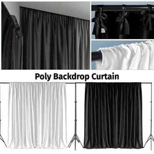 3x3m/6m Background Backdrop Drapes Wedding Stage Party Decor Photography Curtain