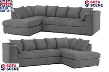 Jumbo cord corner - sofa, set