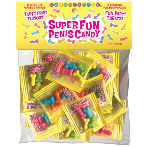 Super fun penis candy bag - -, of