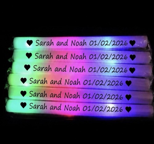 Led glow lights - glow, personalised