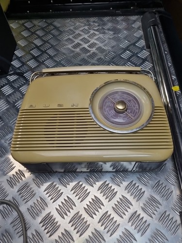 Vintage bush radio purple - vintage,