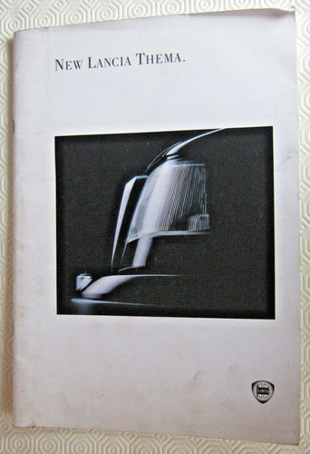 Lancia thema brochure 28 - lancia, brochure.
