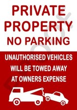 Private Property No Parking