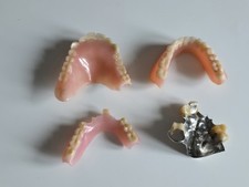 Vintage Dentures Upper And