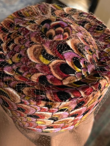 Vintage art deco - hat, pillbox
